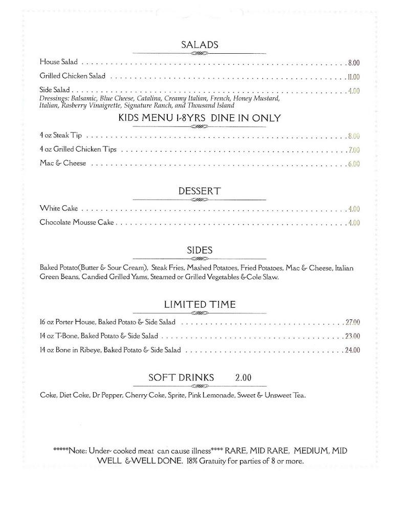 Leonz House of Steak and Subs Menu image 2